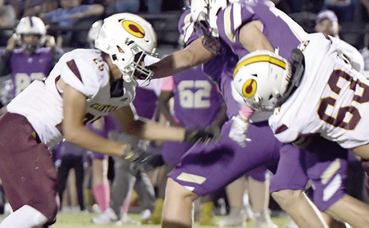 Double-team tackled