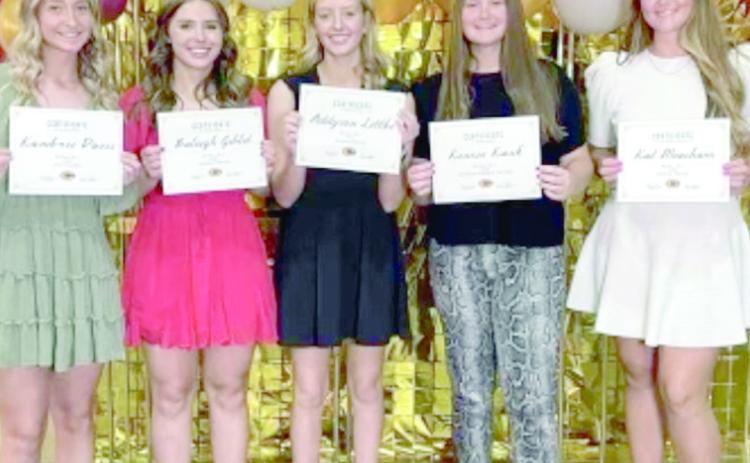 Softball banquet and All-District Awards