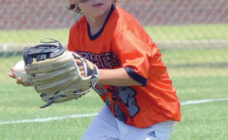 Throwing to first base