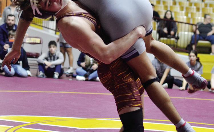 CHS wrestling takes Altus to the mat