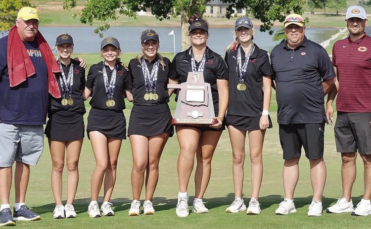 CHS Lady Reds golf earn third at state