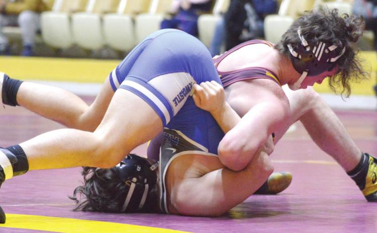 Reds split home, three-team dual