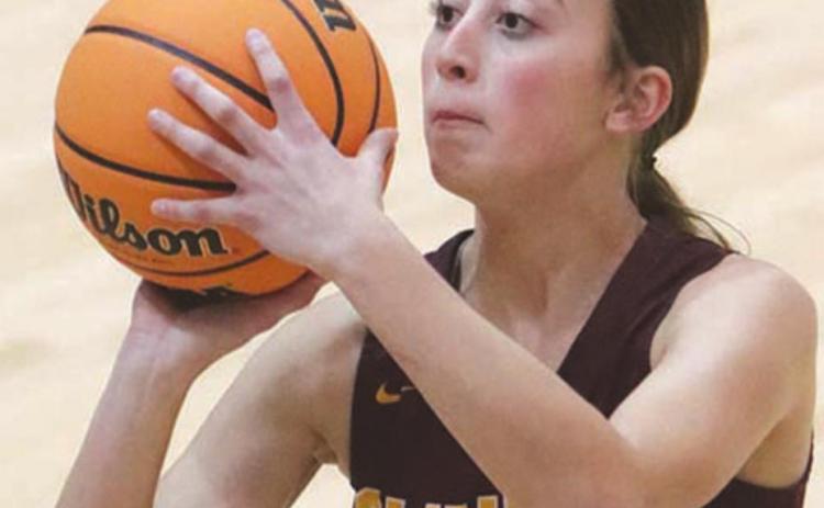 Short-handed Lady Reds beat Chickasha, 51-39