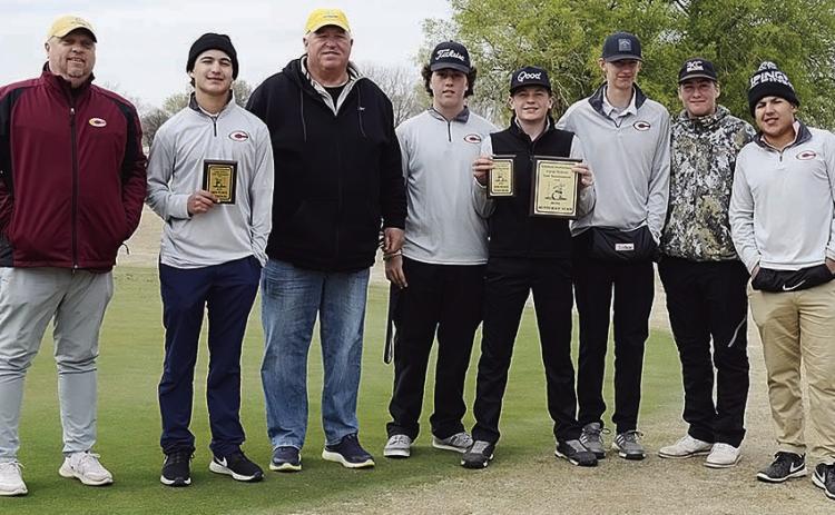 Clinton boys’ golf finishes second in tourney