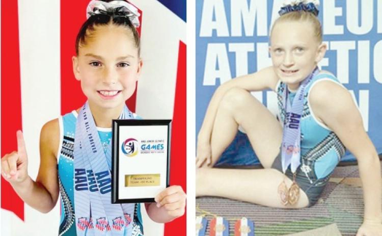 Local youth gymnasts earn top medals